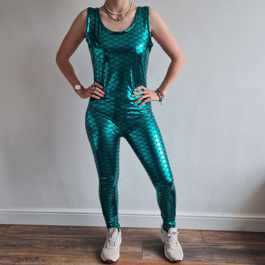 'Merpeople' Festival Jumpsuit